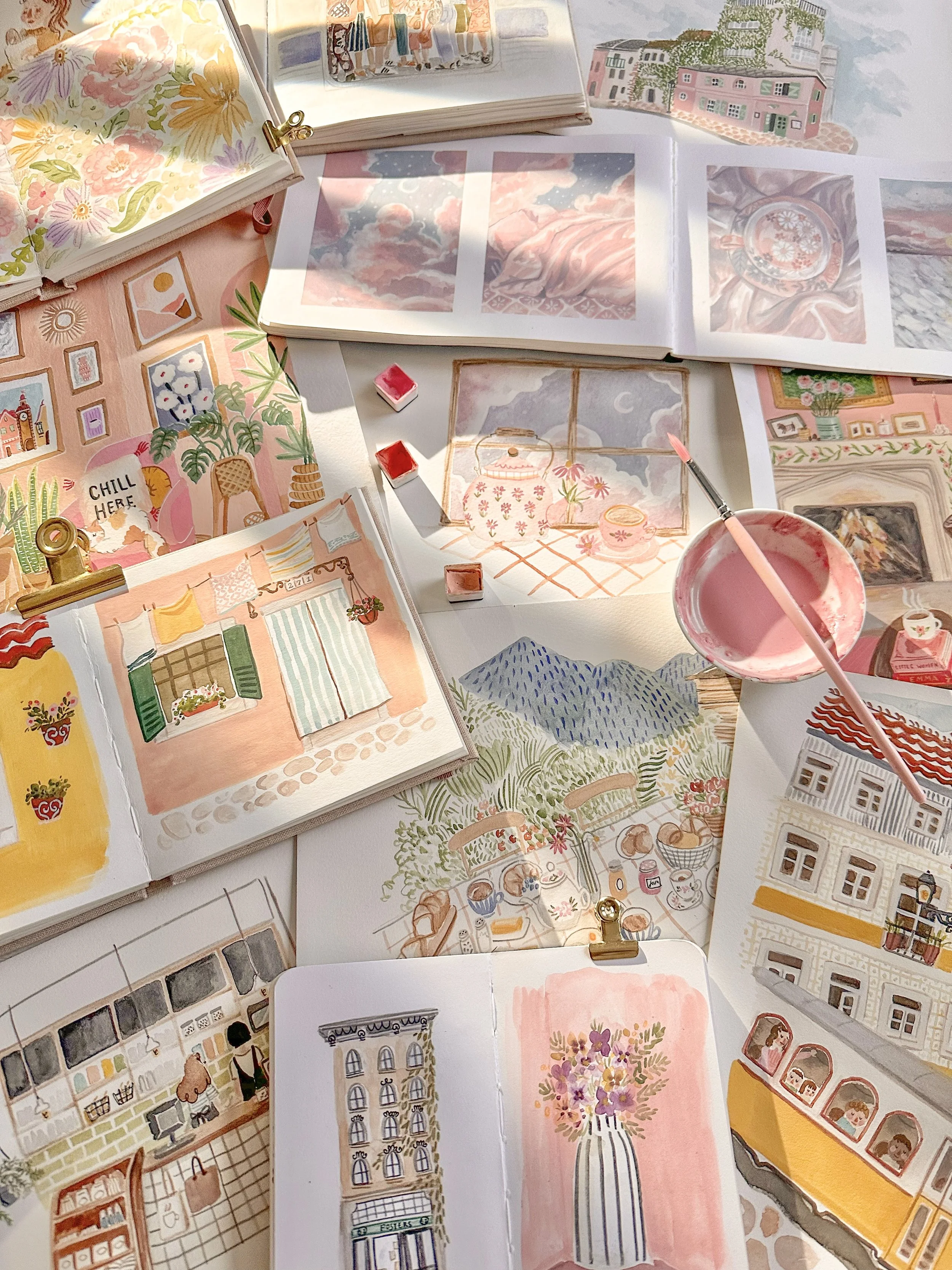 The Mixed Media Toolbox — Dear Elaine: Cozy art classes for